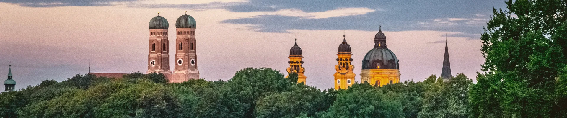 Münchner Skyline mit Frauenkirche